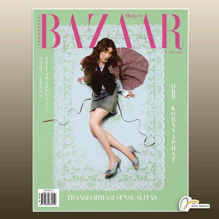 Harper's Bazaar Indonesia edisi Februari 2026 (HIJAU) ft. Orm Kornnaphat - Image 7
