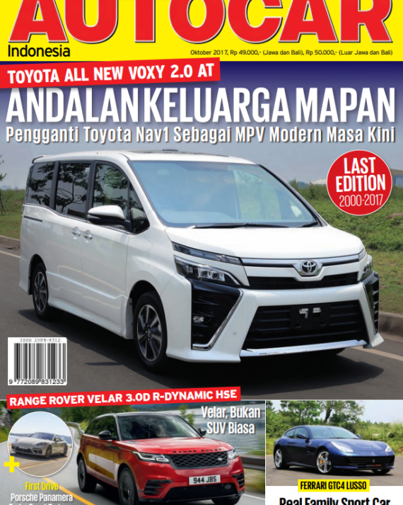 Autocar Indonesia: Review Toyota Voxy, Range Rover Velar & Ferrari GTC4 Lusso